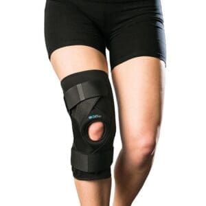 allcare-ortho-knee-support-braceAOK45 AllCare ortho knee support brace with patella stabiliser