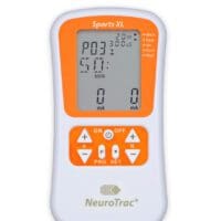 NeuroTrac Sports XL electrical muscle stimulator with electrodes