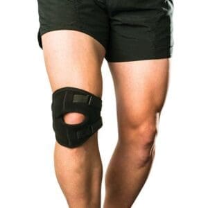 Patella dislocation brace supporting kneecap tracking during return to activity