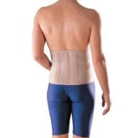 OPPO 1064 lumbar back support brace providing lower back compression support