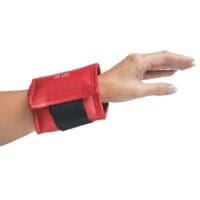 Vinyl cuff ankle and wrist weights for physiotherapy strengthening exercises