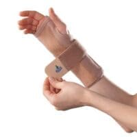 OPPO 2182 wrist splint with elastic strap supporting wrist joint