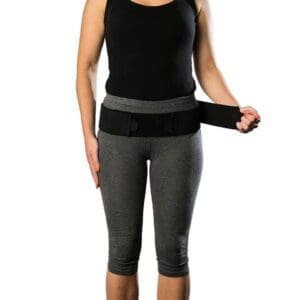 AOM38 AllCare Ortho Core Stability Belt for sacroiliac joint and pelvic support