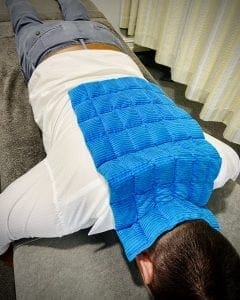 heat packs physiotherapy for neck and upper back muscle pain