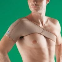 OPPO 1072 shoulder support brace providing compression and stability
