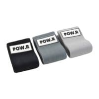 POW.R wide fabric loop resistance band for glute strengthening
