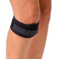 Ortholife OK42 jumper’s knee strap supporting patellar tendon