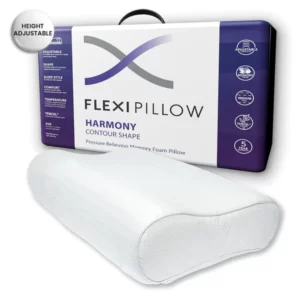 harmony-pillow-memory-foam-neck-support Harmony Pillow memory foam cervical neck support pillow