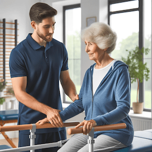Neurological physiotherapy rehabilitation therapy