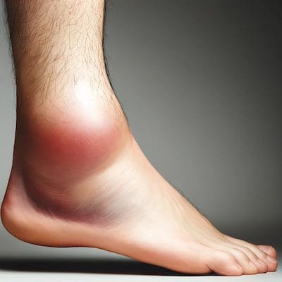 sprained ankle