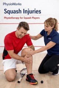Common squash injuries assessed by physiotherapist on squash court