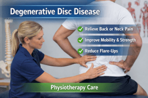 Degenerative disc disease physiotherapy assessment of lumbar spine movement