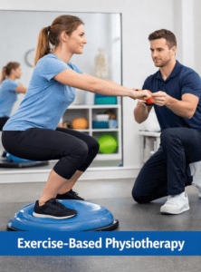 Exercise-based physiotherapy treatment techniques for strength and balance