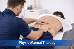 Physio manual therapy treatment techniques for lower back mobilisation