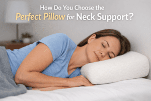 Perfect Pillow for Neck support maintaining neutral spine alignment during side sleeping