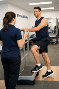 Muscle cramps in athletes physio coaching calf strength exercise
