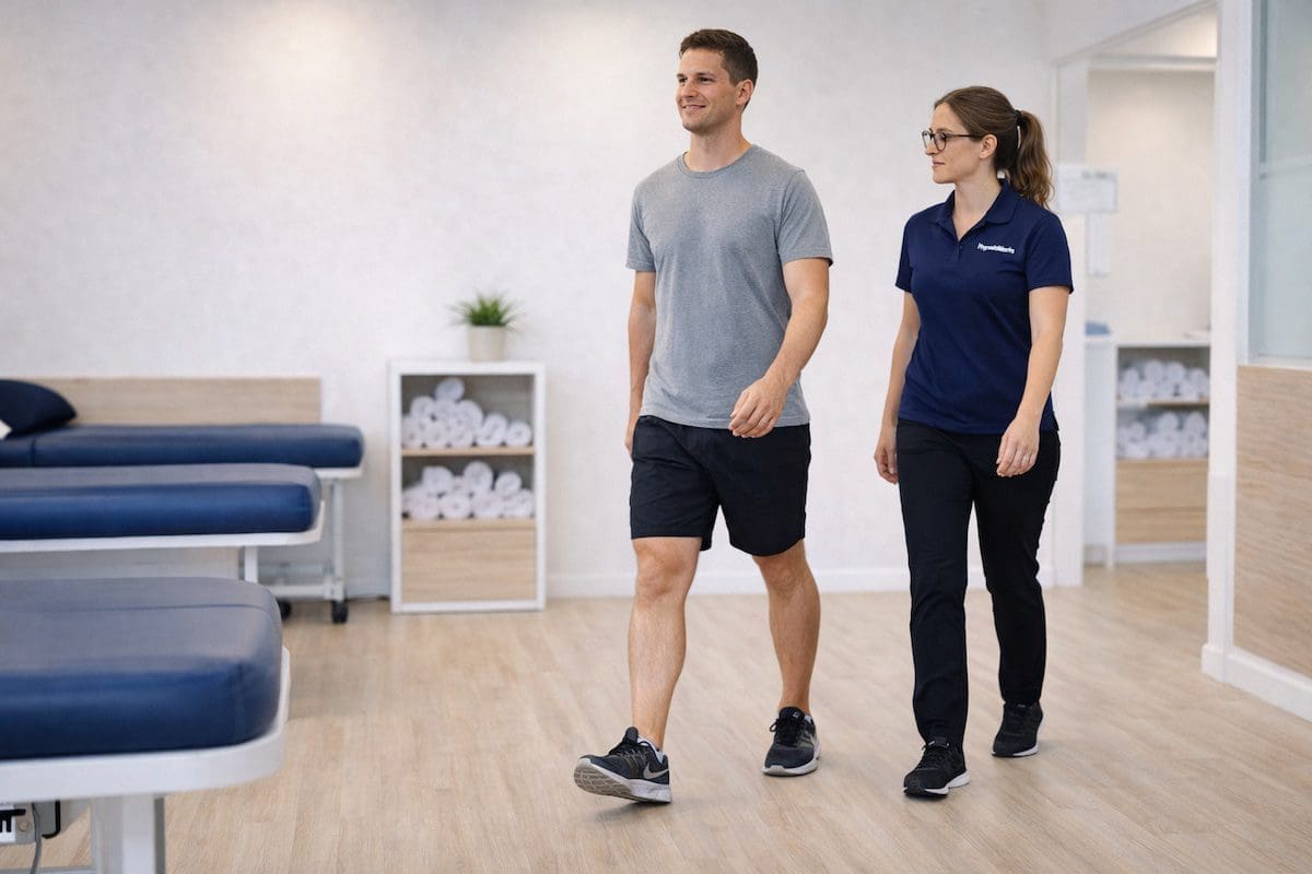 ankle-injury-recovery-confident-walking-physiotherapy ankle injury recovery walking confidently during physiotherapy rehabilitation