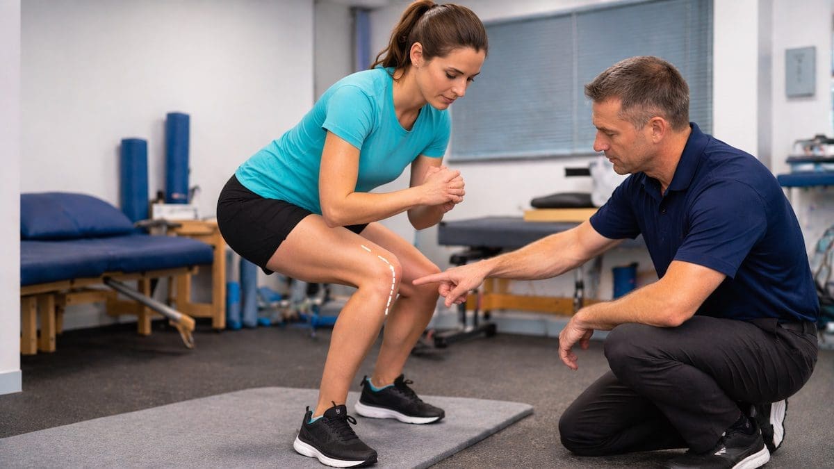 chondromalacia-patella-physiotherapy-kneecap-assessment Chondromalacia patella physiotherapy assessment kneecap compression test for patellofemoral joint pain