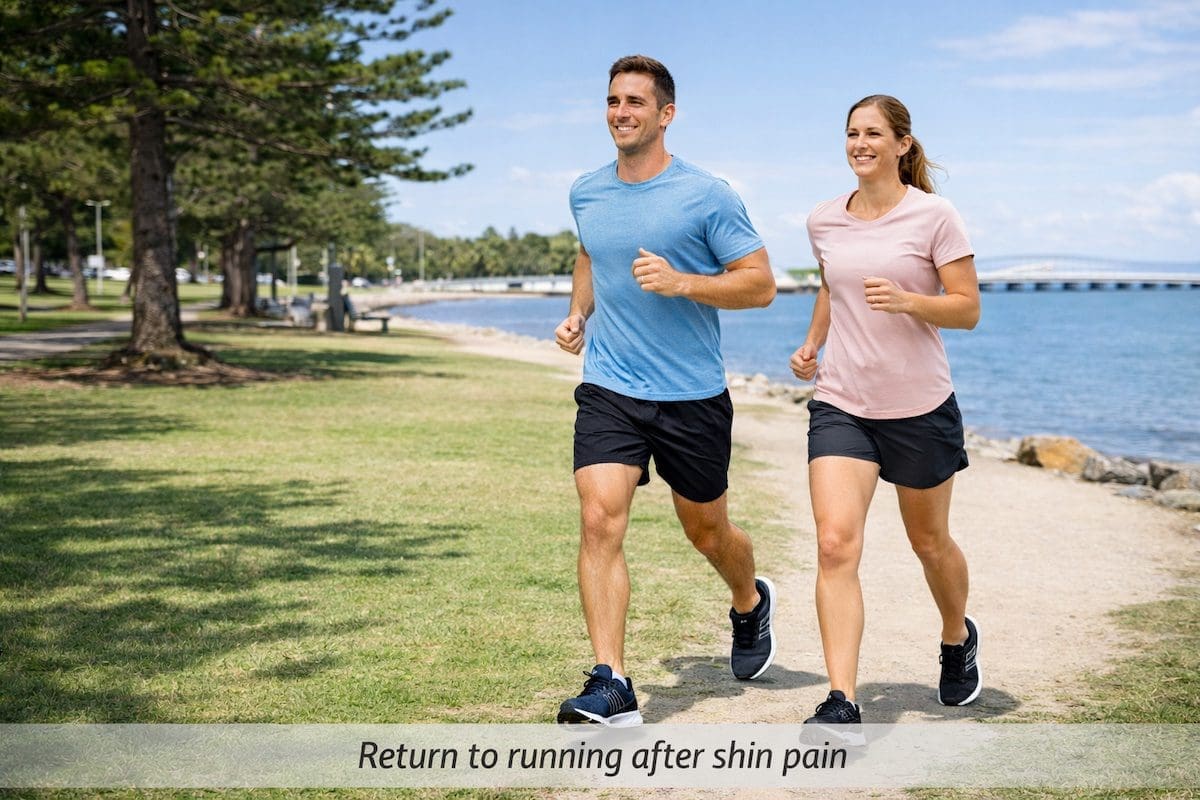 shin-pain-recovery-return-to-running Shin pain recovery returning to running pain free with physiotherapy support