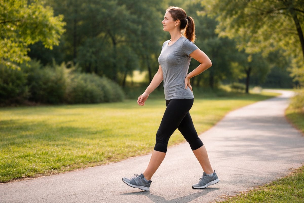 walking-for-back-pain-safe-movement walking for back pain with relaxed posture and safe movement