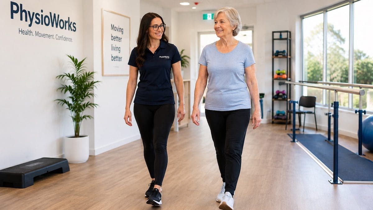 Balance training walking confidence after fall prevention rehabilitation