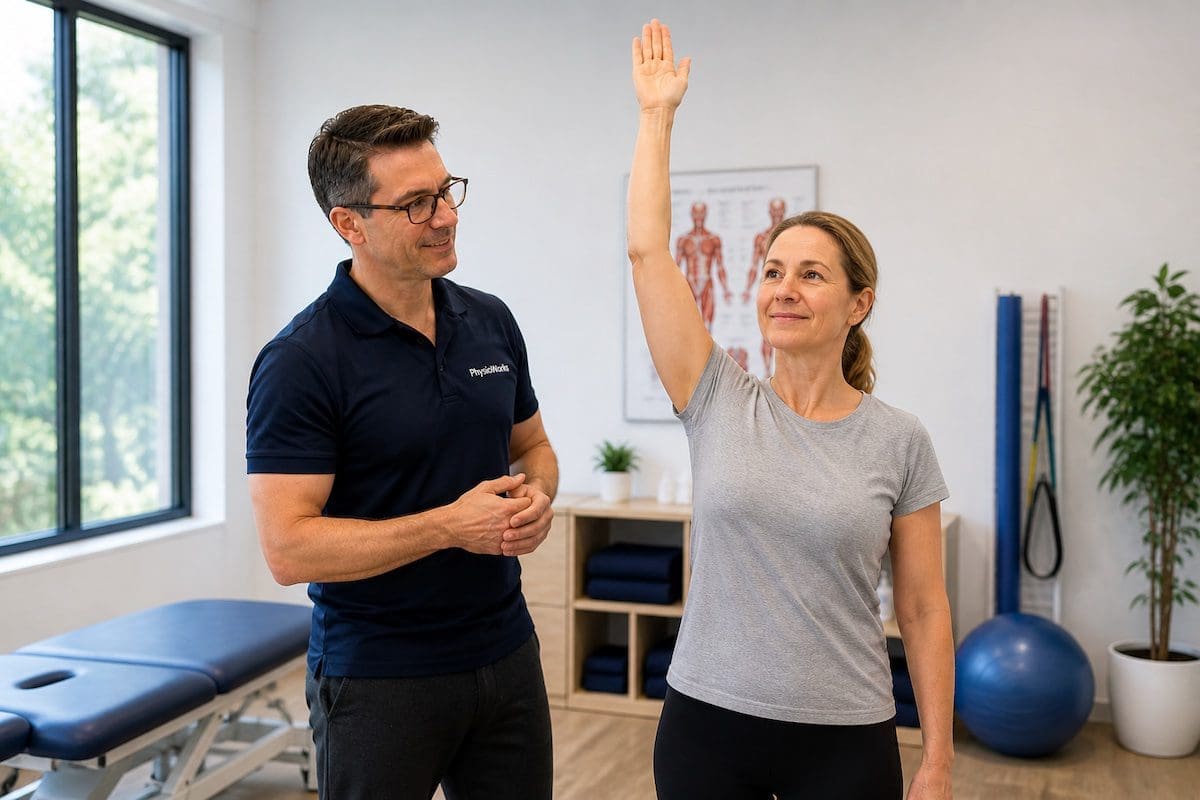 frozen-shoulder-recovery-overhead-reach Frozen shoulder recovery showing confident overhead shoulder reach after physiotherapy