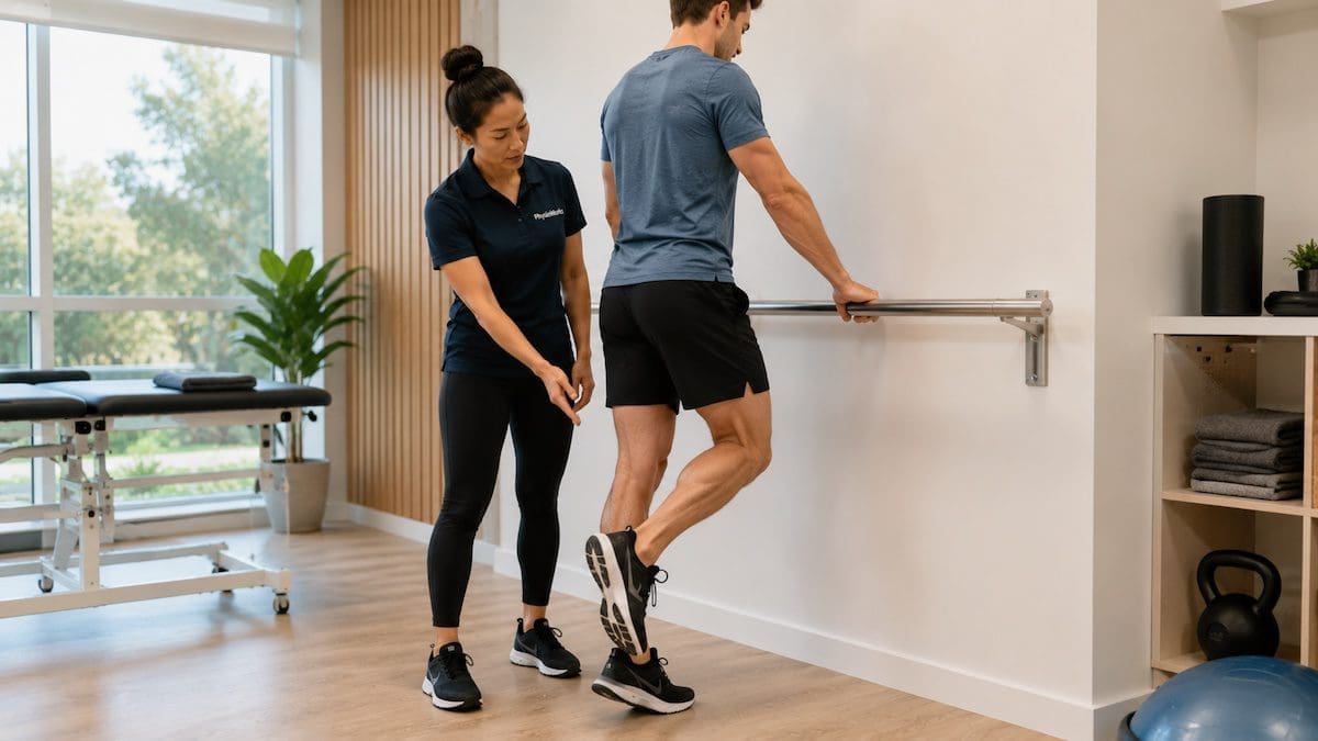 running-assessment-brisbane-calf-raise-strength-test running assessment Brisbane calf raise strength test for runner capacity