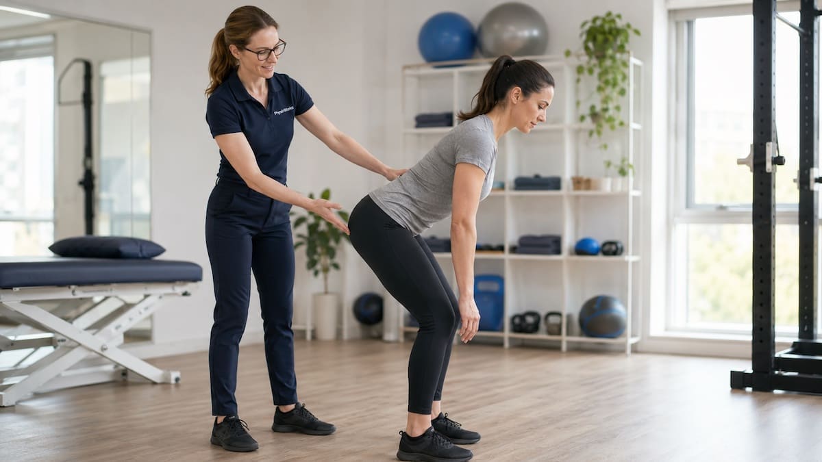 core-stability-lumbar-spine-pelvis-hip-hinge-assessment Core stability assessment of lumbar spine and pelvis during hip hinge movement
