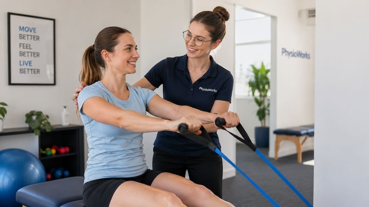 migraine-physiotherapy-low-load-exercise-progression Migraine physiotherapy supervised low-load exercise progression between attacks