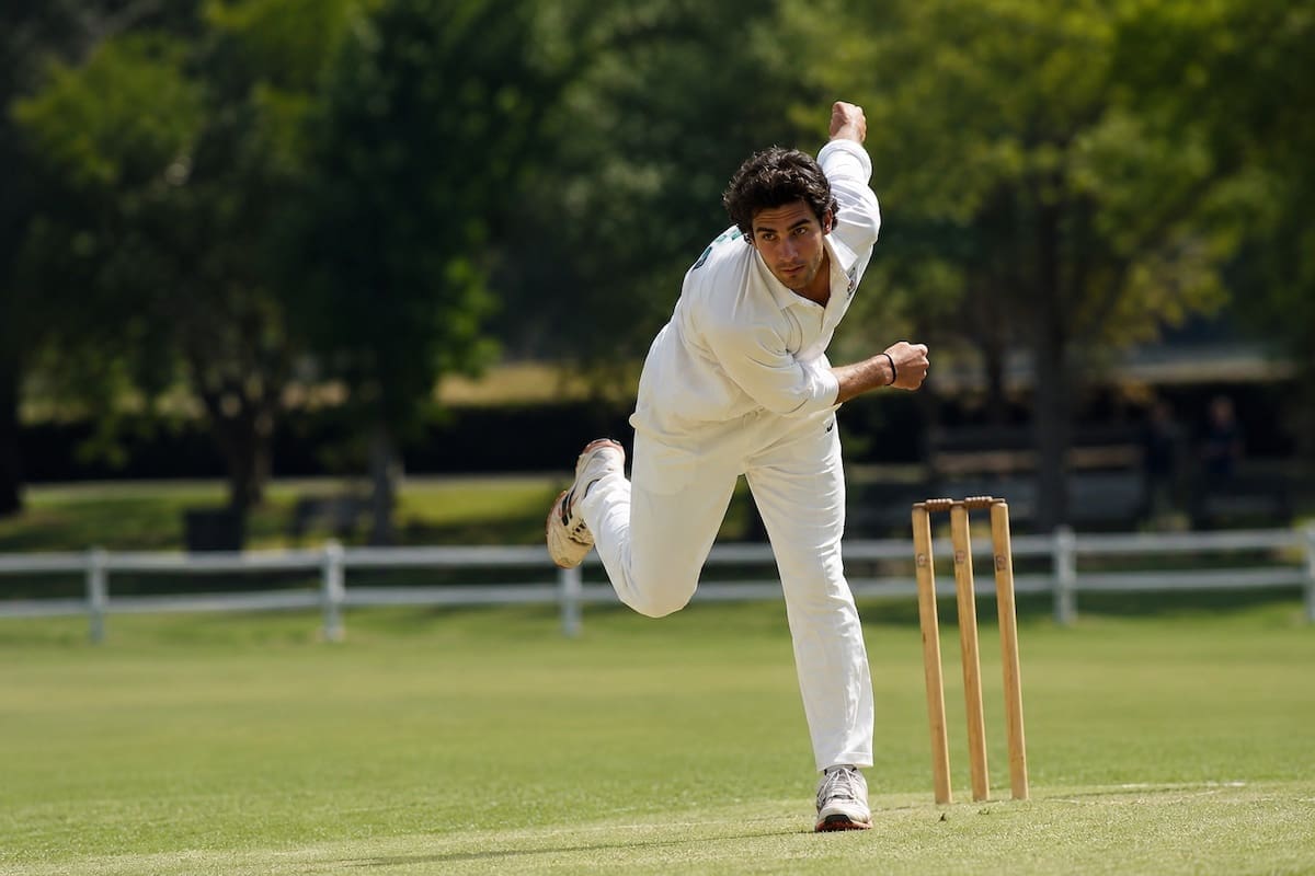 Side strain return to bowling drill for cricket rehab progression