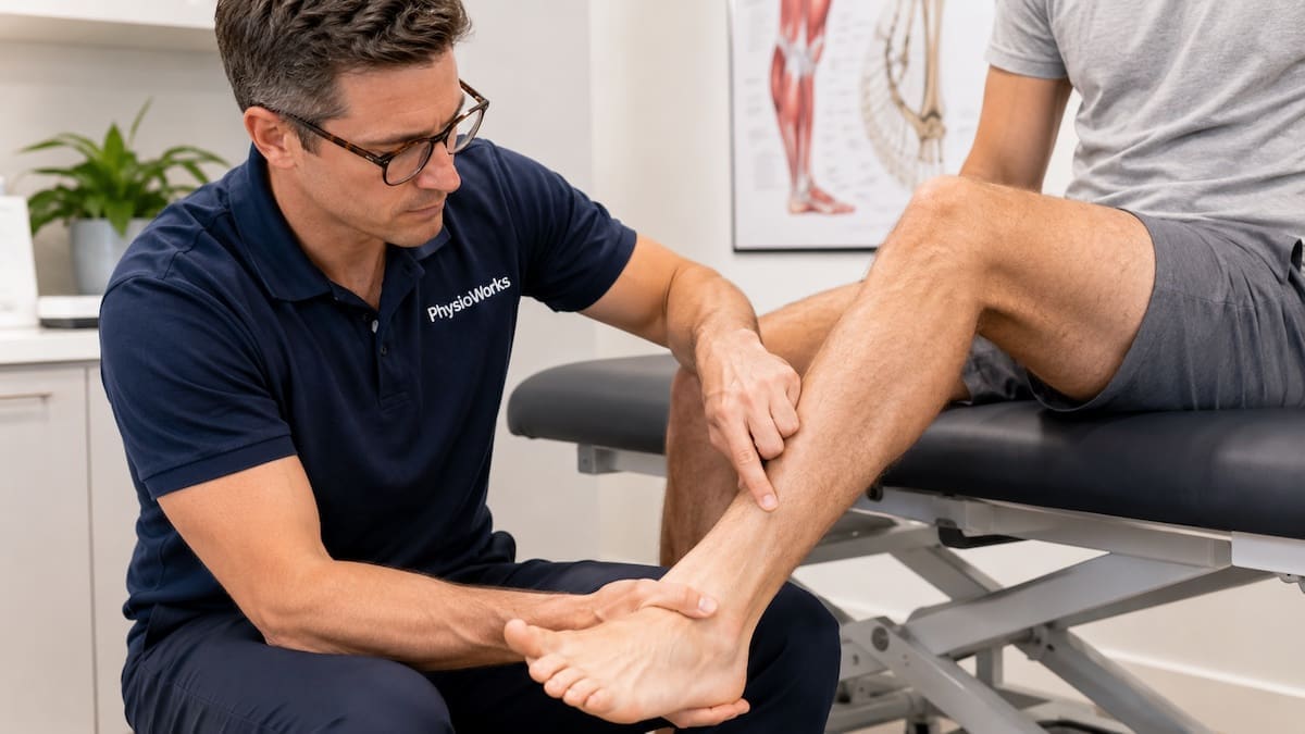 syndesmosis injury treatment high ankle assessment by physiotherapist