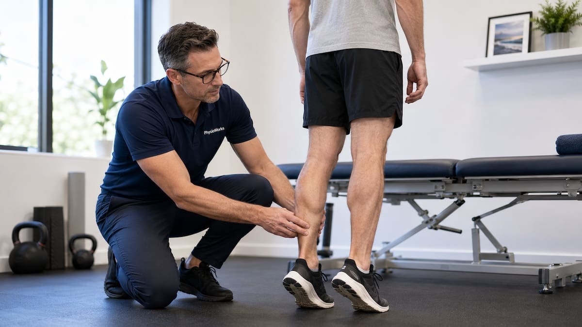 Achilles tendon assessment for tendon pain load management during calf raise