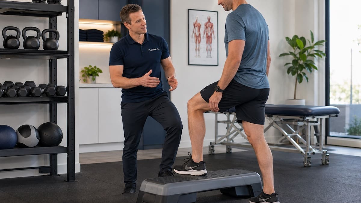 Muscle cramps treatment step up rehab Muscle cramps treatment step up rehab for calf loading