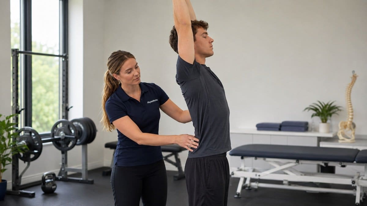 Swimmers back pain streamline posture drill for lumbar control